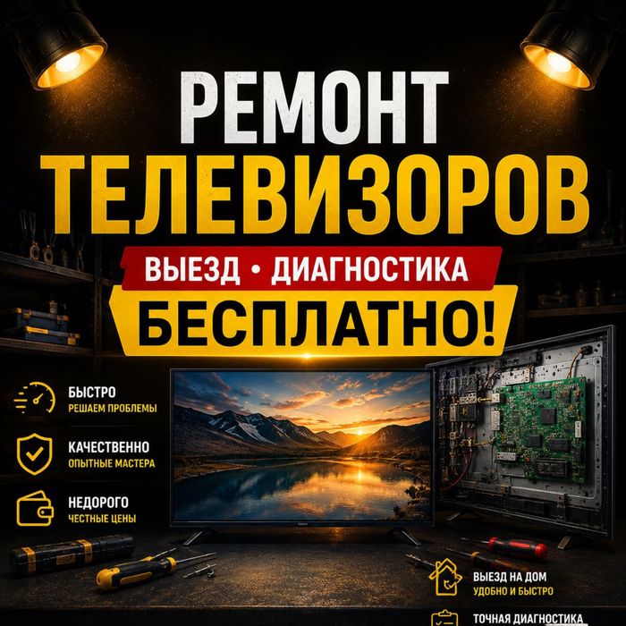 Ремонт телевизоров Теле мастер Тараз