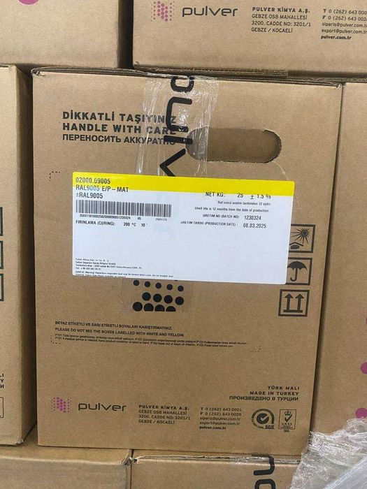 порошковые краски от PULVER