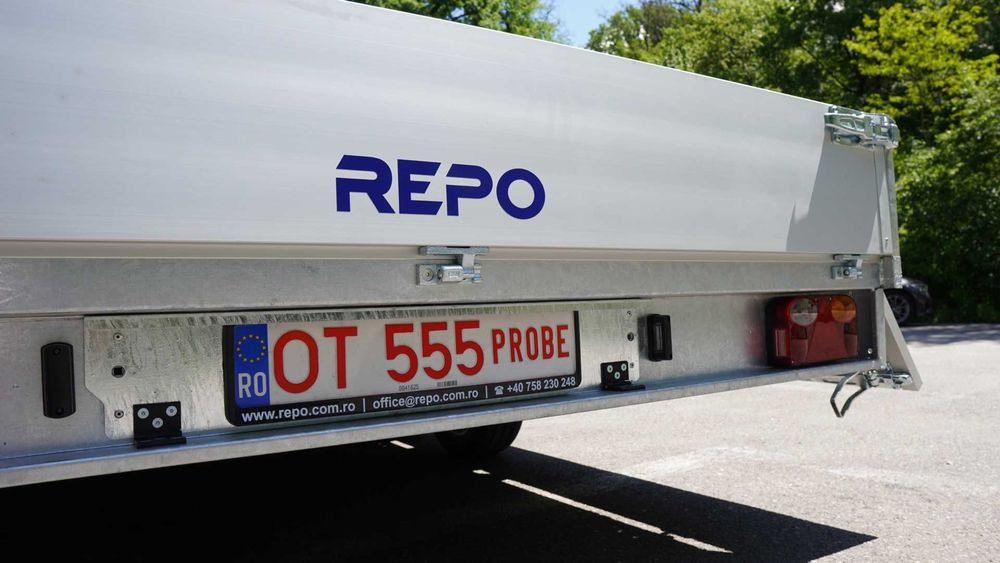 Remorcă REPO Cargo – 2,7–3,5t, ideală Transport Marfă