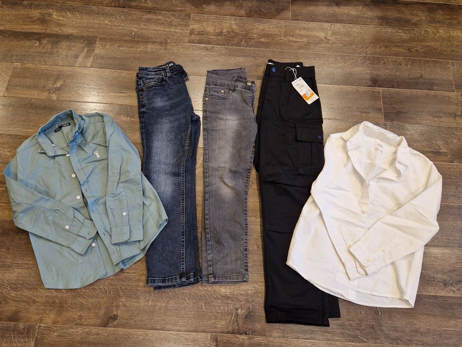 Детски дрешки zara, burberry h&m 9-10г момче