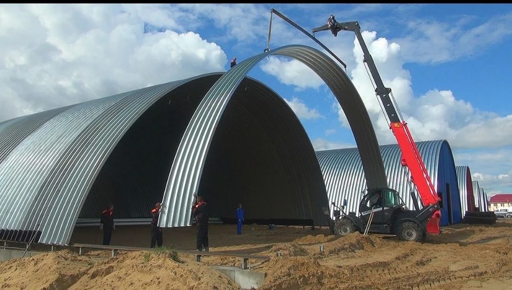 Строительство ангаров, ангар