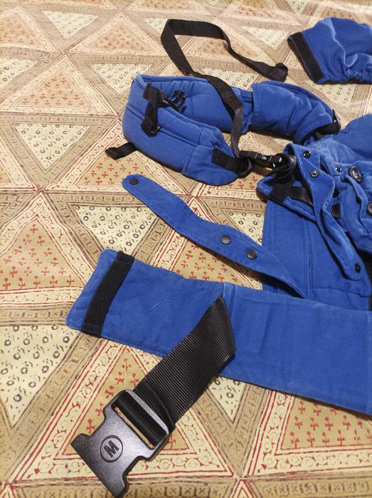 Детски / бебешки слинг син, Moby Aria blue