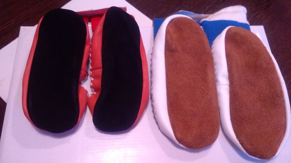 Botoșei ciorap nr. .24-26/25-28, Mos Crăciun, talpa antiderapanta- NOI