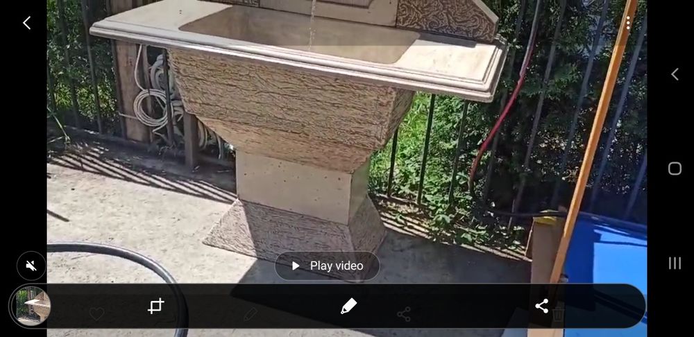 Градинска мивка свободностояща