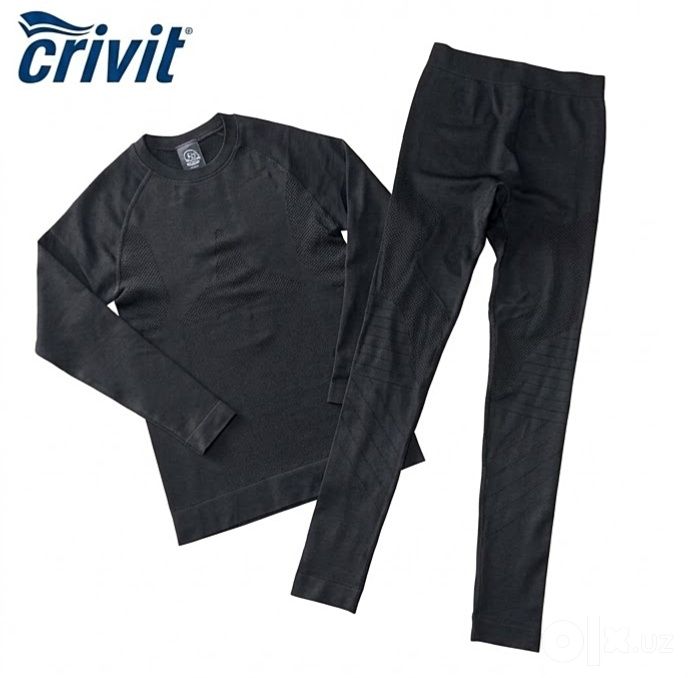 CRIVIT®PRO (Германия) женское зональное термобелье для спорта до -30