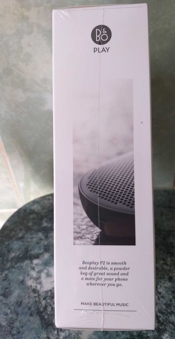 Unic! Boxa portabila wireless / bluetooth Bang & Olufsen Beoplay P2 30W black (noua-sigilata)