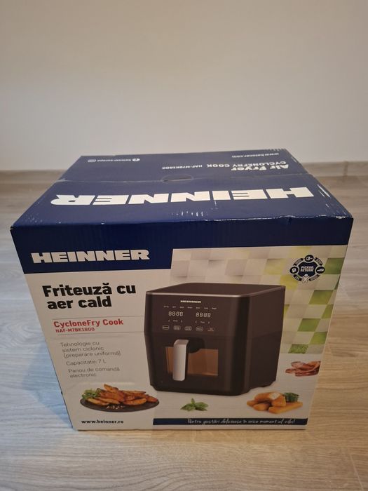 Airfryer Heinner HAF-M7BK1800, 7L, 1500-1800W