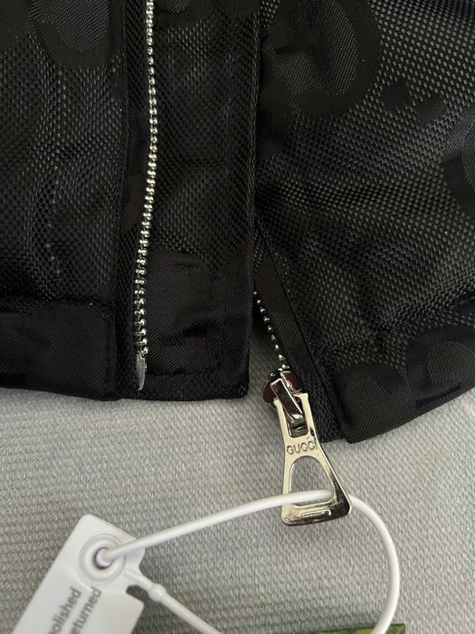 PREMIUM - Geaca Gucci Neagra De iarna GG Down Jacket Logo pattern puf