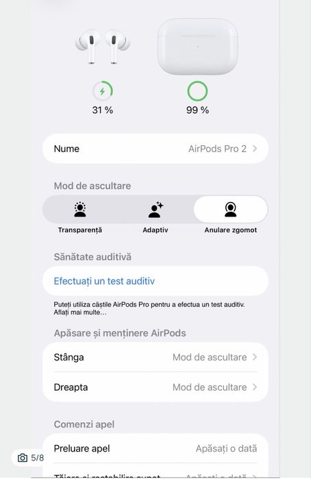 Apple AirPods Pro (2nd Gen) Model A2698