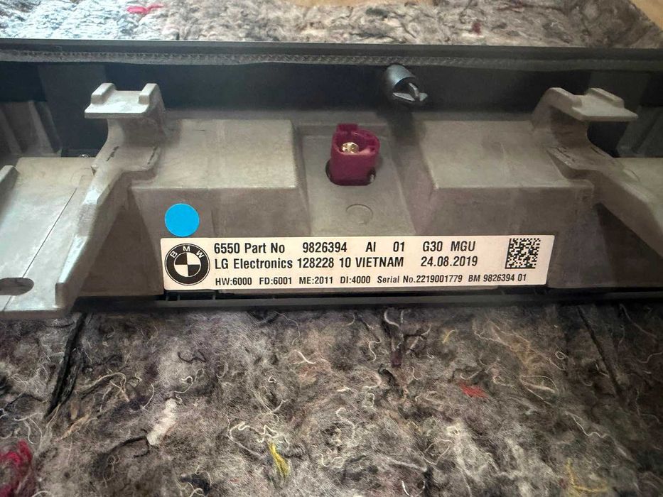 Panou navigatie ecran Display Touch BMW G11 G12 G30 G31 CID 10.25” - NBT EVO / idrive 6