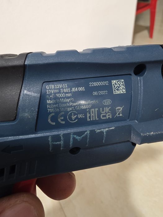Autofiletanta masina de însurubat pentru rigips Bosch GTB 12V-11