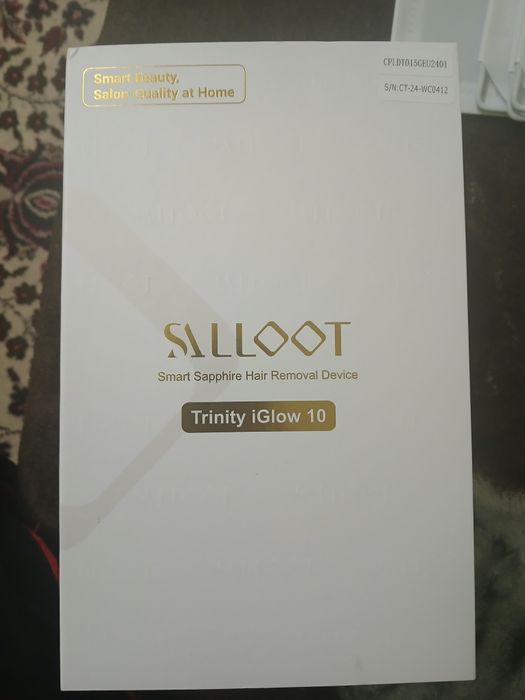 Salloot trinity iGlow 10 (epilator cu laser)