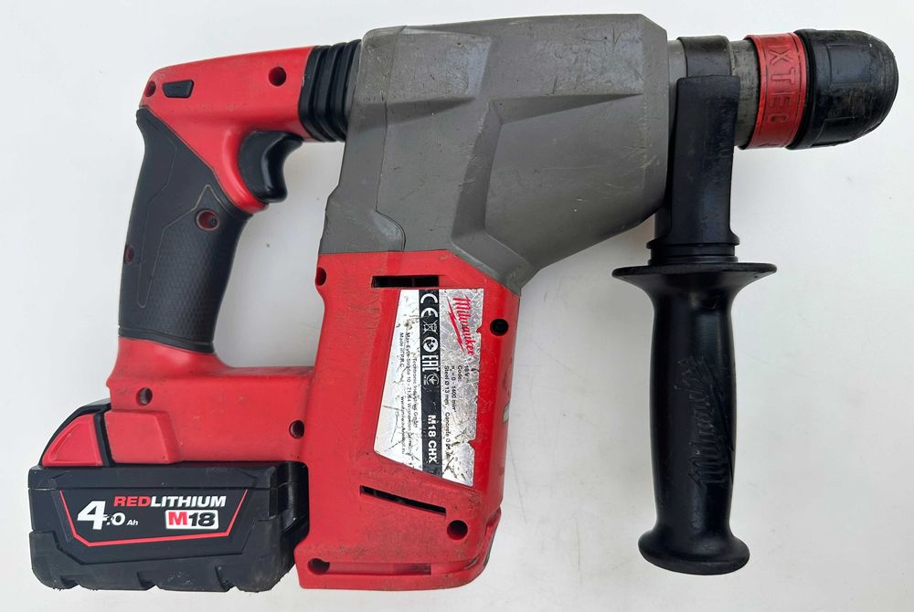 Milwaukee M18 CHX - Безчетков акумулаторен перфоратор 2x18V 4.0Ah