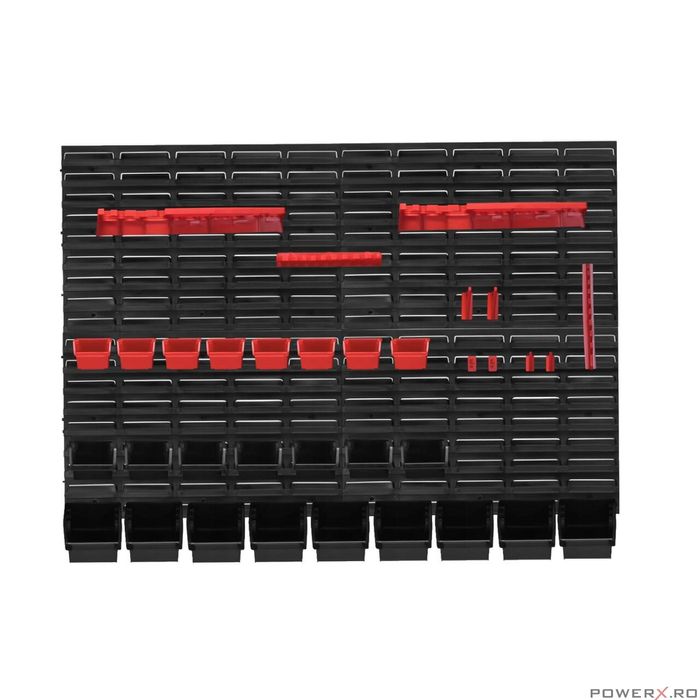 Suport organizator pentru atelier 115 x 78 cm + accesorii, Kraft