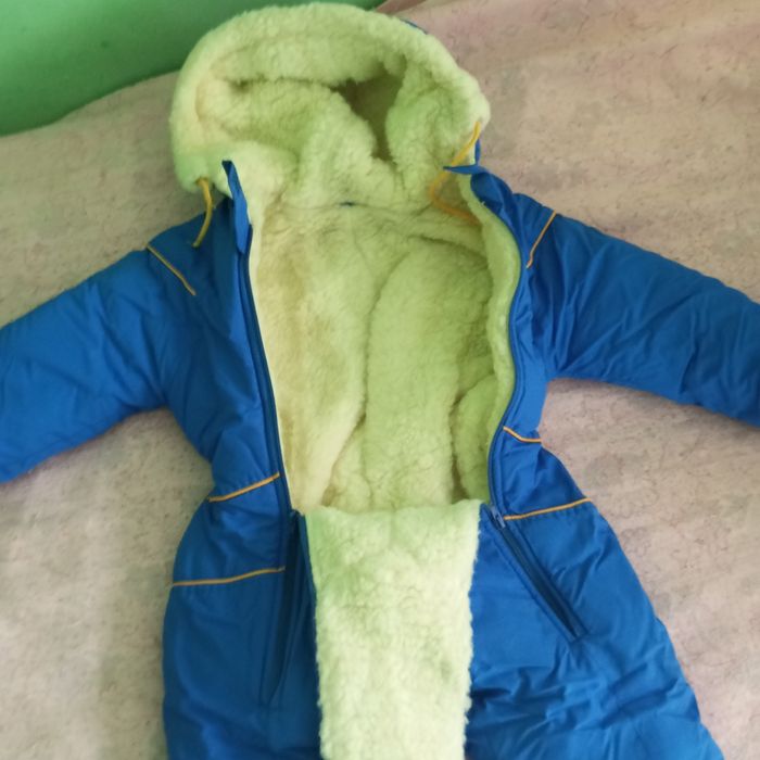 Зимний теплый комбинезон