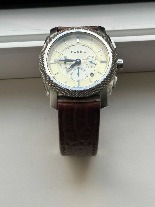 Ceas Fossil~barbați*stare foarte bună*curea piele maro !