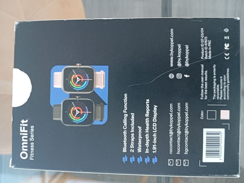 Ceas Smartwatch OmniFit --Qualtec by Koppel