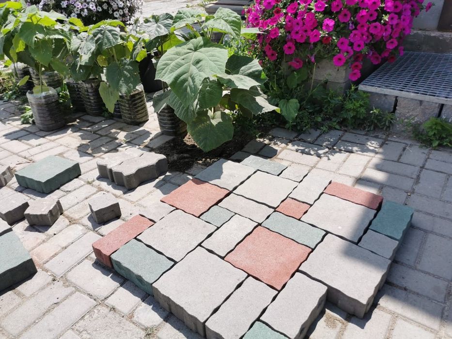 Прямоугольная Брусчатка "старый город" купить