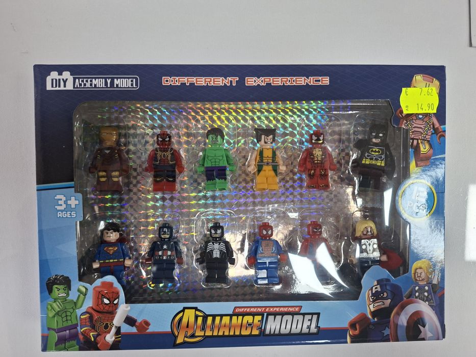 Лего Майнкрафт и Супер герои