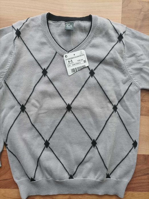 3бр Нови детски блузки 4-6год 110-116см