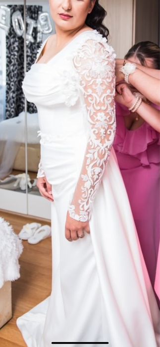 Rochie de mireasa cu trena