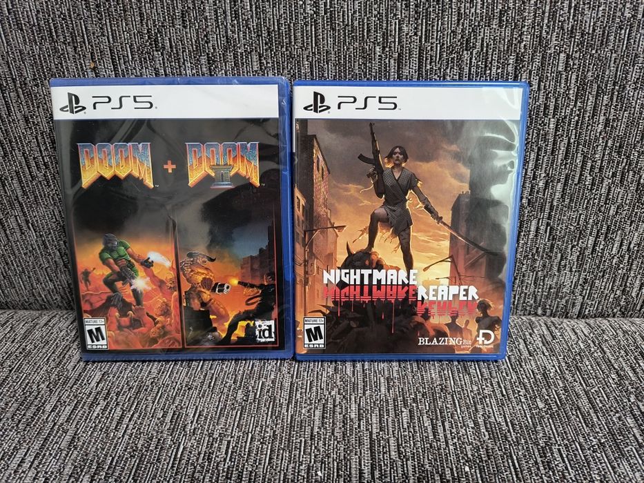 Doom 1 & 2 , Nightmare Reaper Limited Run games PS5