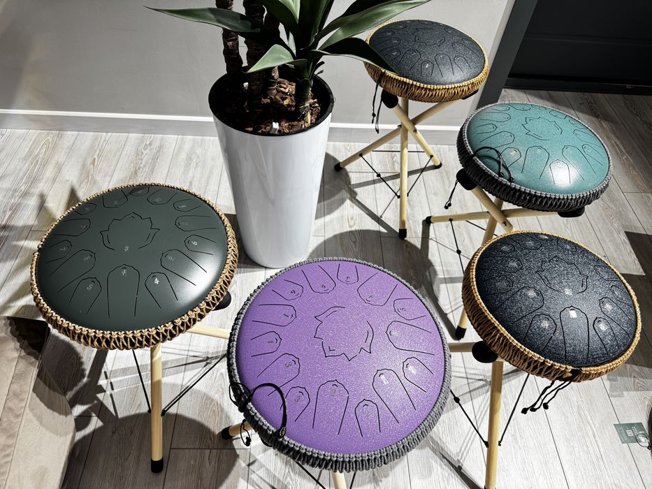 Новый Глюкофон  для медитаций, аксессуары в комплекте 40 см