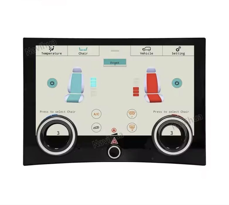 Display retrofit clima cu CarPlay L405 sau L494 cu/fara slot CD.