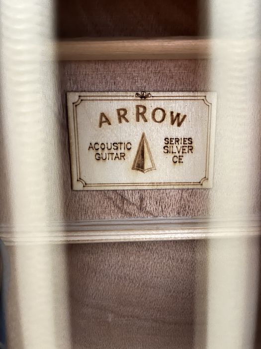 Chitară electro-acustică Arrow Silver Series CE