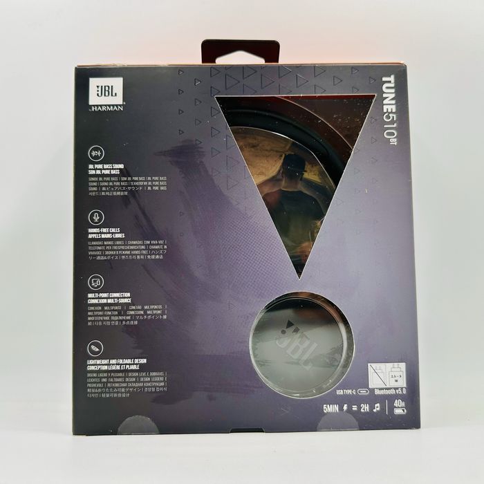 Casti Over-Ear JBL Tune 510 Bluetooth Black