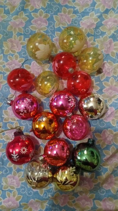 Новогоднии игрушки СССР