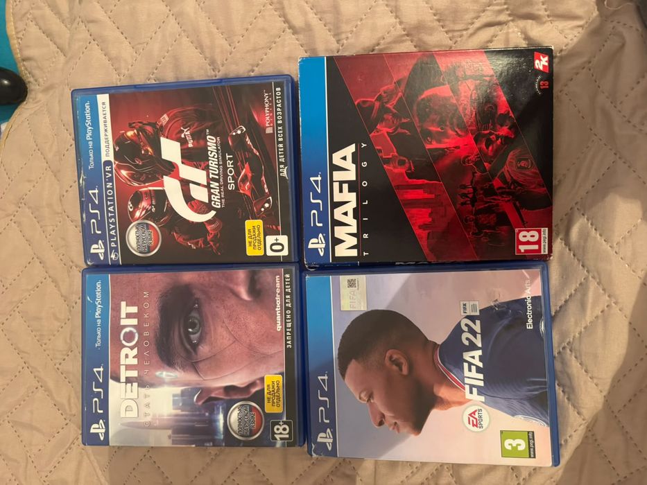 Продам игры на playstation 4