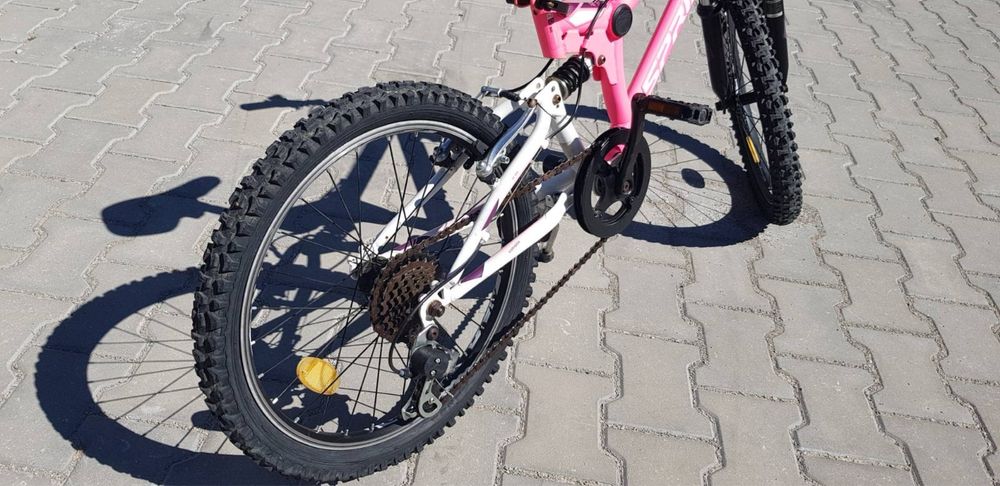 Детско колело/електриково розово