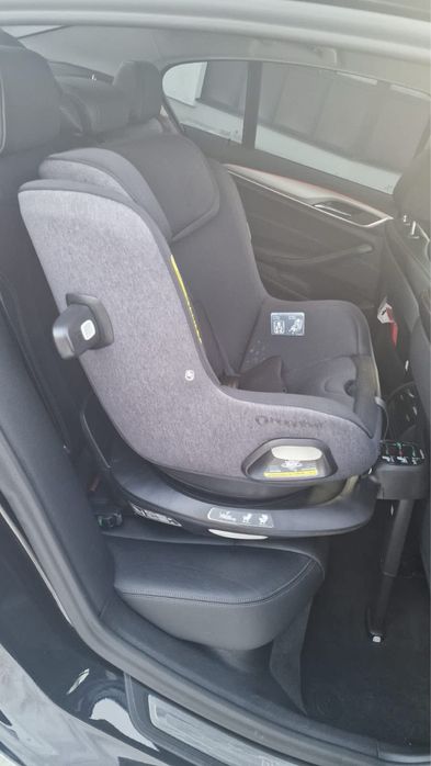 Scaun auto Owl Black+ baza isofix 360