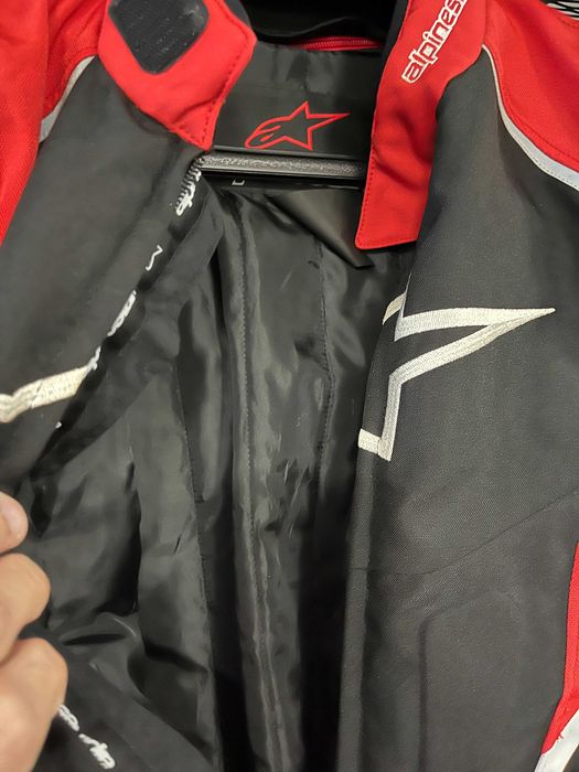 екстилно мото яке ALPINESTARS GP-PLUS ,54-L протектори,вентилция,подплата