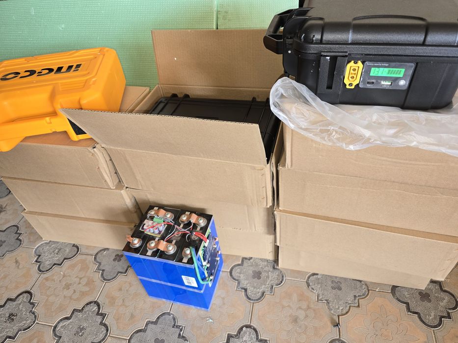 Lifepo4 железафосфад, Litiy, akkumulyatorla Lotka UPS, Inverter