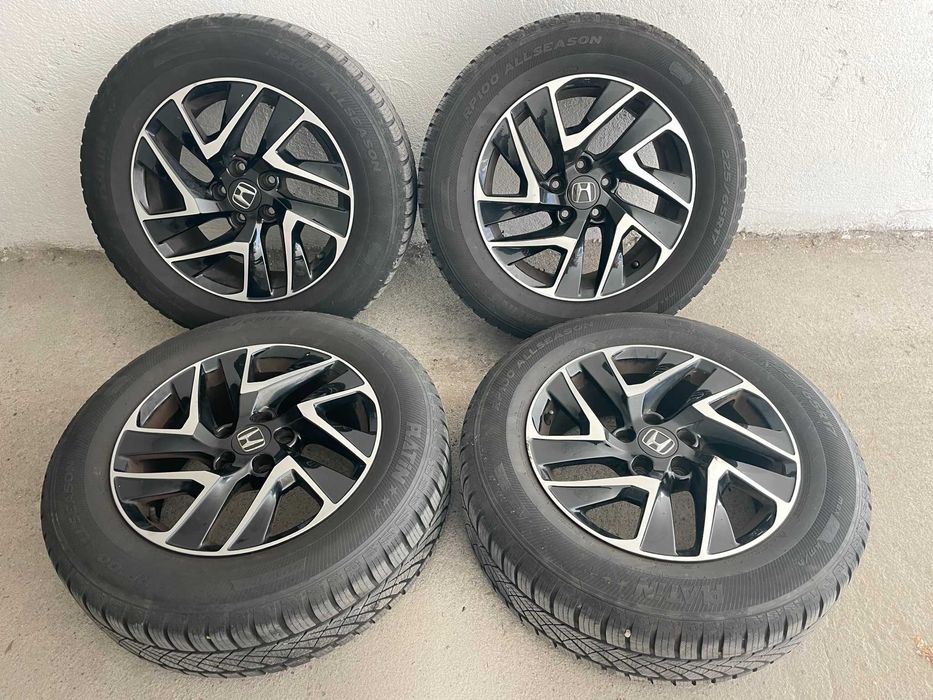 17 Оригинални Лети Алуминиеви Джанти Honda 5 x 114,3 и Гуми 2022