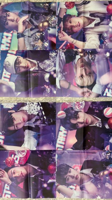 Двухсторонний  Постеры Kpop A4, A3, A2