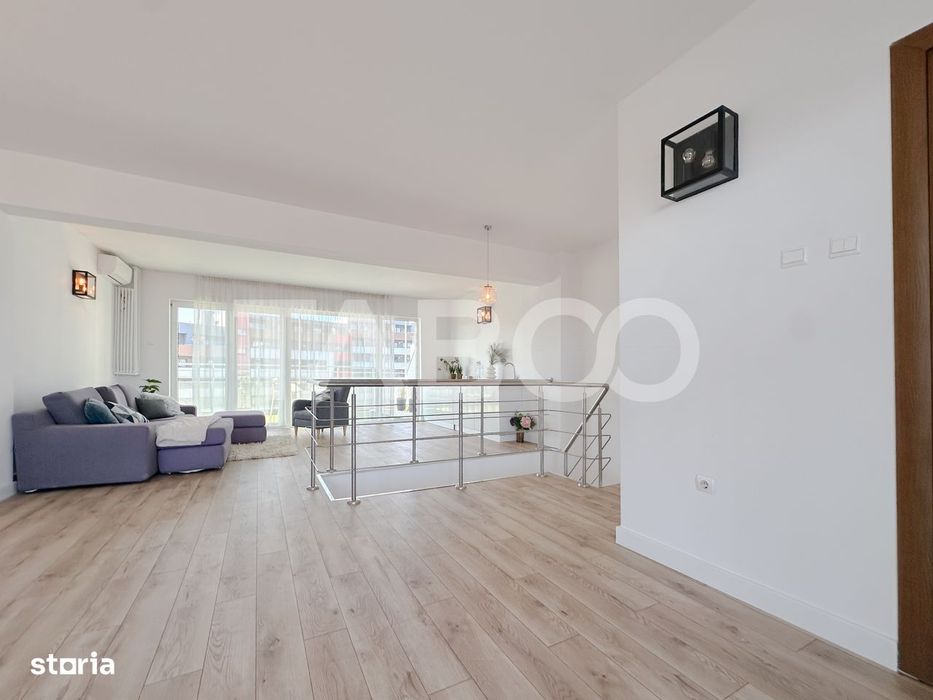 Penthouse de vanzare 2 nivele 160 mp utili 75 mp terasa cu garaj