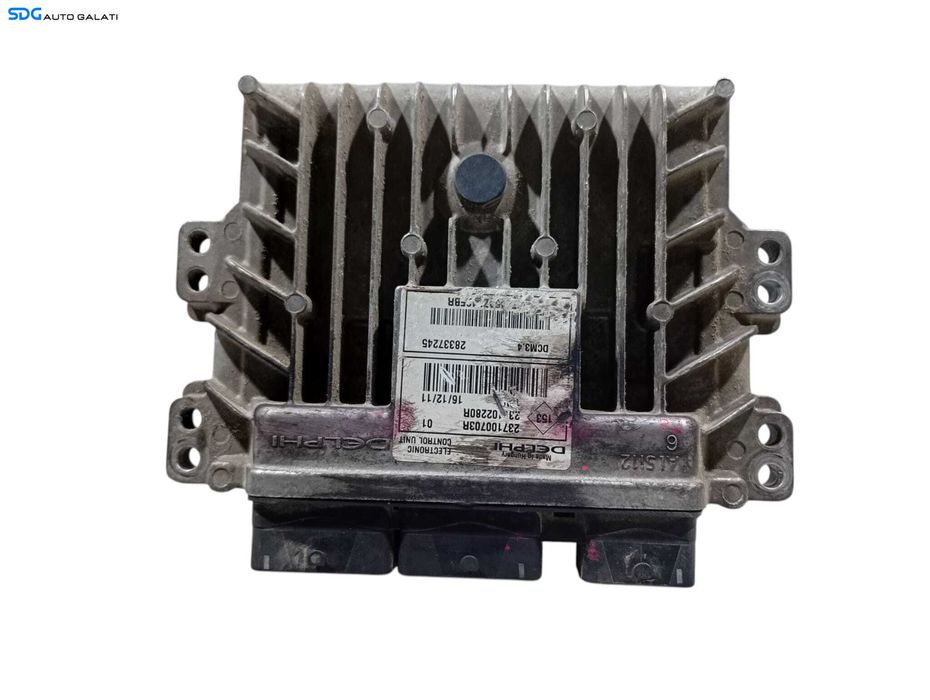 ECU Calculator Motor Delphi Dacia Logan 2 1.5 dCi 2012 - 2018 Cod 237100703R 237102280R [L6169]