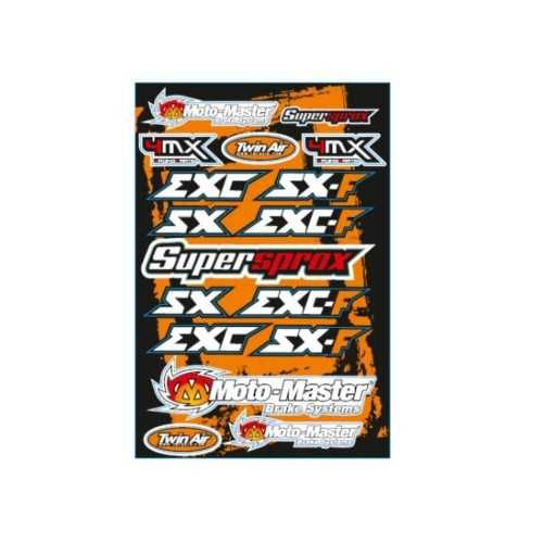 Stickere Honda rezistent UV 4MX