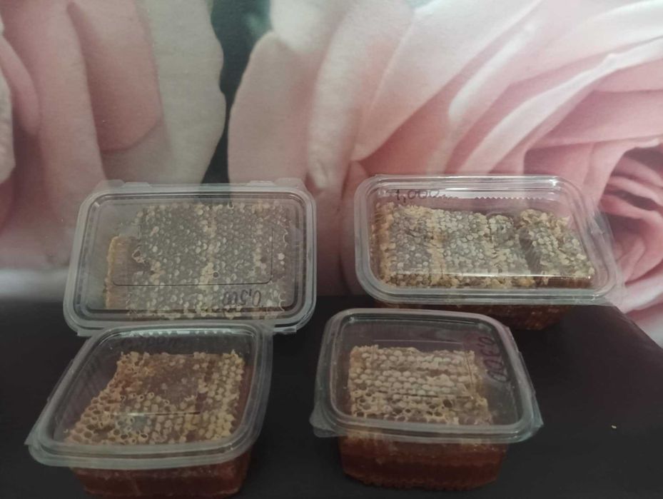 Продавам 100% чист, натурален пресен мед от кориандър реколта 2025 г