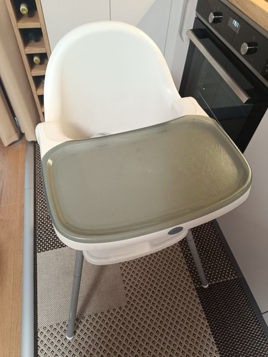 Scaun de masă bebe 3 în 1 Little Mom – reglabil, foarte practic
