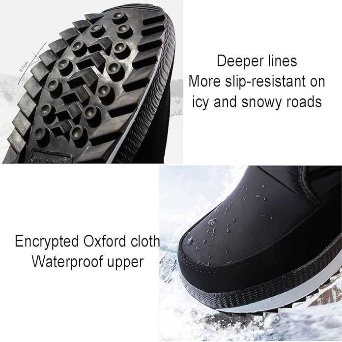 Ghete damă zăpadă albe, impermeabile, mărimea 38