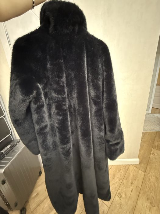 Эко Шуба черный бриллиант