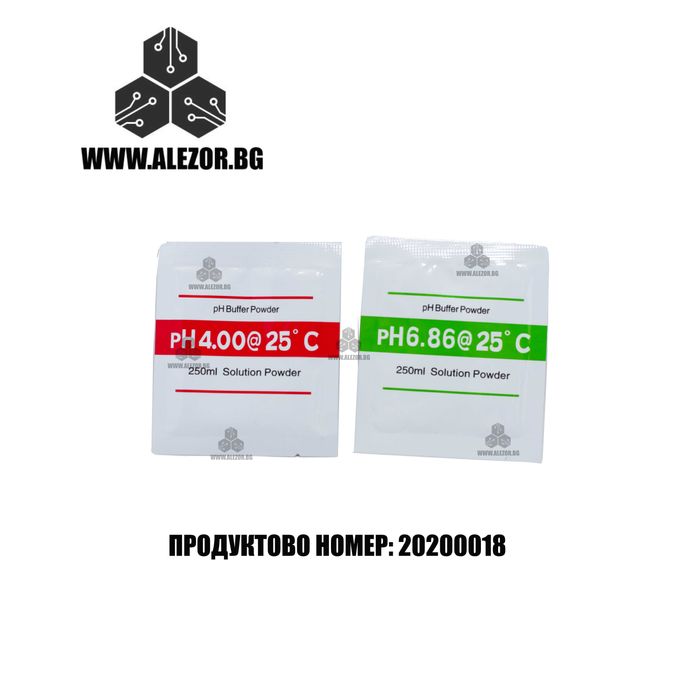 Калибриращи Буферни Разтвори За PH Метри, 4.01 И 6.86 PH, 20200018
