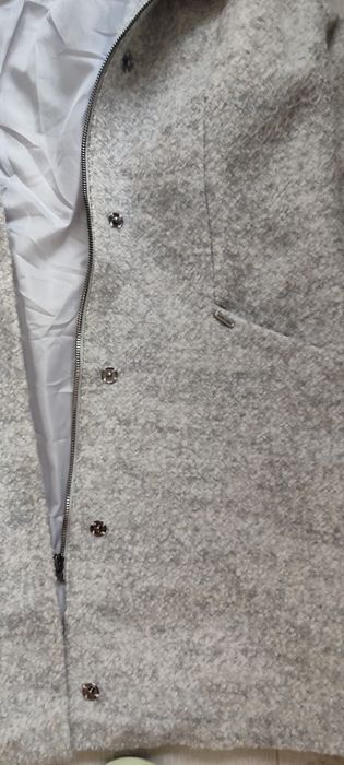 Сиво палто, размер л,хл