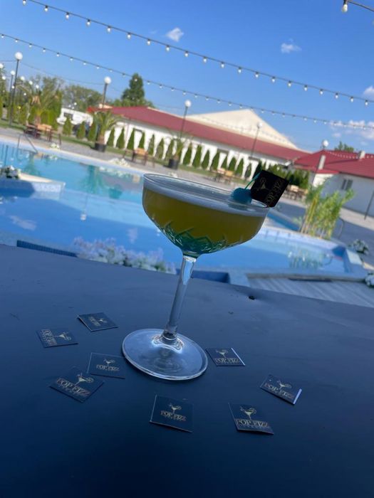 Cocktail bar, tort de shot-uri, lemonade bar