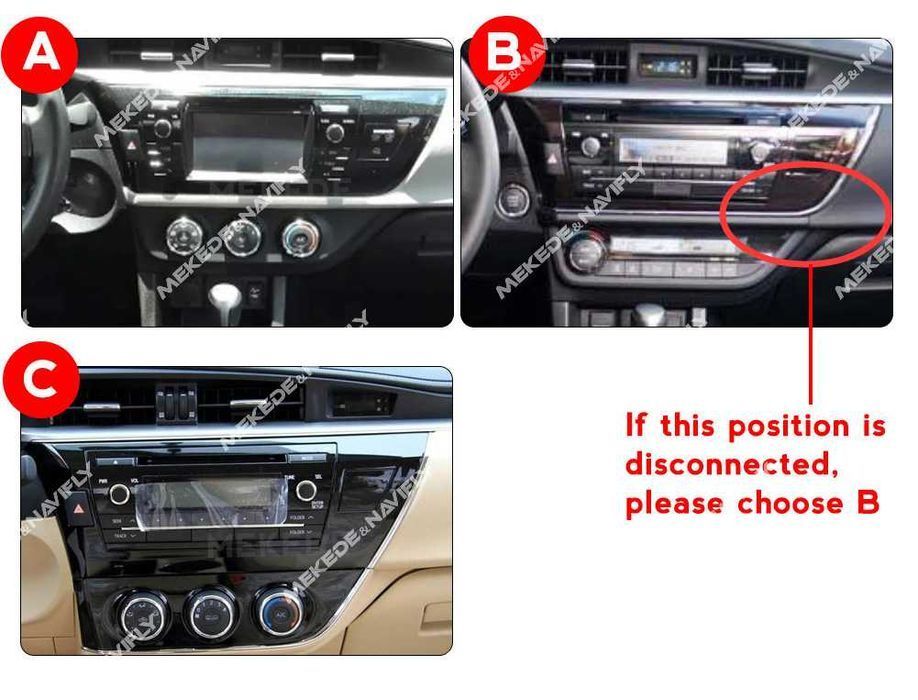 NAVIGATIE ANDROID 14 Toyota COROLLA 2012 - 2017 1/8 Gb CarPlay