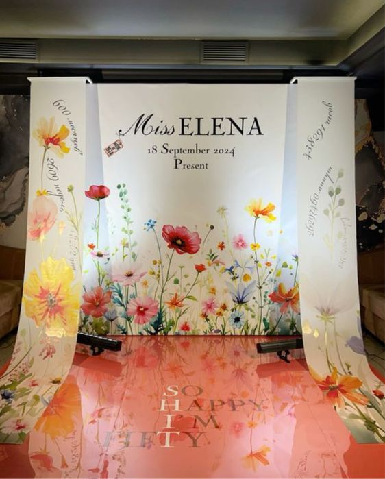 Фотозона баннер 8 марта